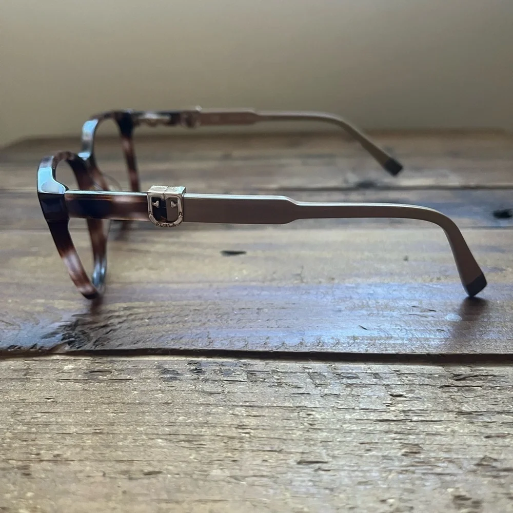 Furla Brown and Tan Frames